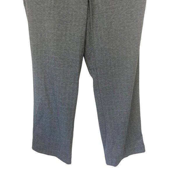 Alfred Dunner Pull On Pants Womens Gray Medium Elastic Classic Fit New - Picture 4 of 10